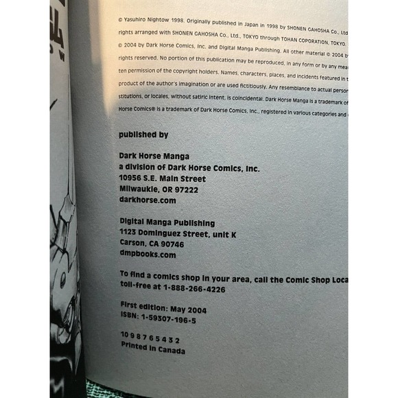 Trigun Maximum The Hero Returns by Yasuhiro Nightow, Manga, English - Picture 2 of 5